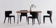 Moe's Home Collection Boneta Natural Dining Table with Black Metal Legs-2