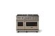 Viking® 5 Series 48" Nantucket Pro Style Gas (NG) Range with Polished Chrome Trim-3