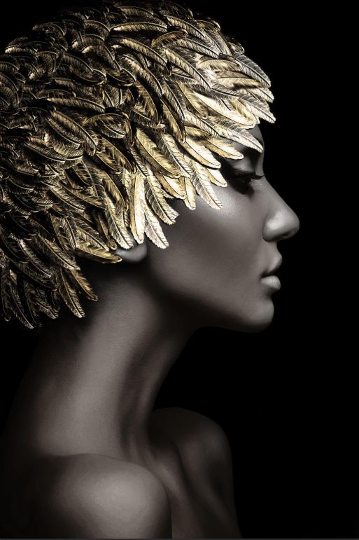 Classy Living Silent Gold Wall Art-0