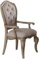ACME Furniture Chelmsford 2-Piece Antique Taupe/Beige Arm Chair Set-0