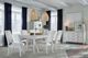 Magnussen Home® Willowbrook Egg Shell White/Natural Upholstered Side Chair-1