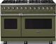 Viking® 5 Series 48" Martini Pro Style Dual Fuel (LP) Range with Polished Chrome Trim-0