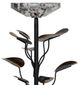 A & B Home Ryder Black Candle Holder-1