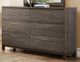 Homelegance® Vestavia Antique Gray/Dark Brown Dresser-4