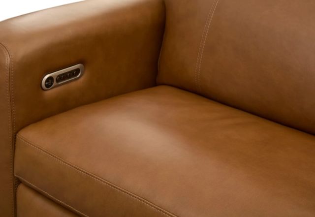Flexsteel® Wyatt 6-Piece Canyon Power Reclining Sectional with Power Headrest and Lumbar-4