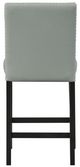 Elements International Meridian Black/Gray Counter Side Chair-2