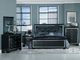 Mazin Furniture Allura Black Queen Bed-2