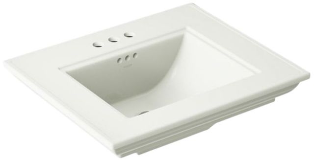 Kohler Memoirs® Stately Dune 25" Centerset Pedestal/Console Table Bathroom Sink-0