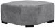 Porter International Designs Clayton Aluminum Gray Ottoman-0