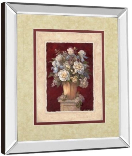 Classy Living Vivian Flasch Traditional Red Il 34" Wall Art-3