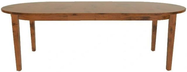 Mavin Customizable 48" x 72" Oval Extendable Dining Table with 2 Leaves-1