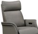 Leather Italia™ Royce Tracy Gray Power Swivel Glider Recliner-1