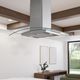 Zephyr Brisas 36" Stainless Steel Island Hood-2