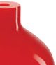 Currey & Company Bittersweet Coral Orange Medium Double Gourd Peking Vase-1