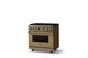Viking® 5 Series 36" Golden Hour Pro Style Gas (NG) Range with Polished Chrome Trim-2