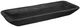 A & B Home Black Rectangle Genuine Teak Wood Tray-0