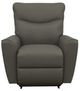 La-Z-Boy® Belmont Dove Gray Power Wall Recliner with Headrest and Lumbar-1
