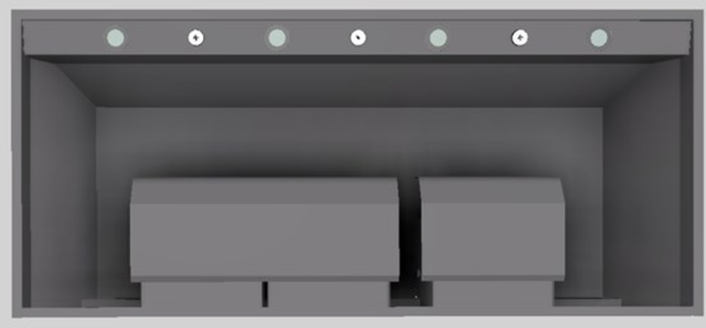 Vent-A-Hood® Designer Series 54" Gunsmoke Wall Mounted Range Hood-1