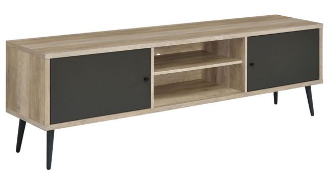 Coaster® Allie Antique Pine/Grey TV Stand