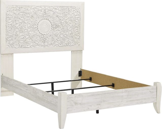 Signature Design by Ashley® Paxberry Whitewash Youth Full Panel Bed-1