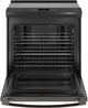GE Profile™ 30" Fingerprint Resistant Black Stainless Slide-In Electric Range-1