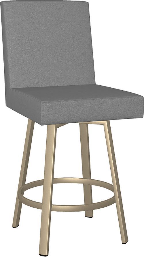 Amisco Customizable Darlene Counter Swivel Stool-2