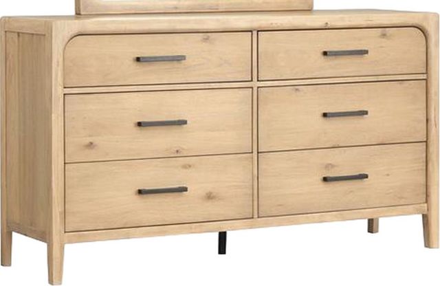 Magnussen Home® Somerset Butternut Double Drawer Dresser-0