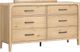 Magnussen Home® Somerset Butternut Double Drawer Dresser-0