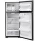 GE® 28" 17.5 Cu. Ft. Fingerprint Resistant Stainless Steel Freestanding Top-Freezer Refrigerator-2