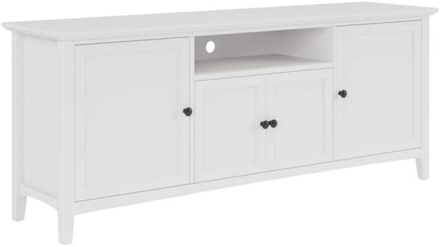 Modus Furniture Grace Snowfall 74" Entertainment Console-0