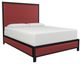 Wesley Allen Customizable Aven King Upholstered Panel Bed-3