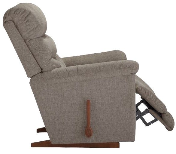 La-Z-Boy® Joshua Mocha Manual Rocking Recliner-4