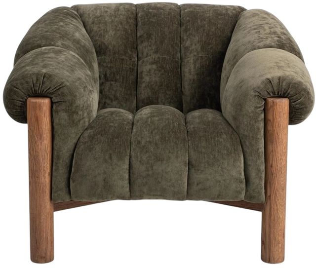 Classic Home Sansa Olive Green Accent Chair-1