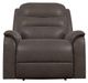 La-Z-Boy® Rosewood Godiva Power Wall Recliner with Headrest and Lumbar-1