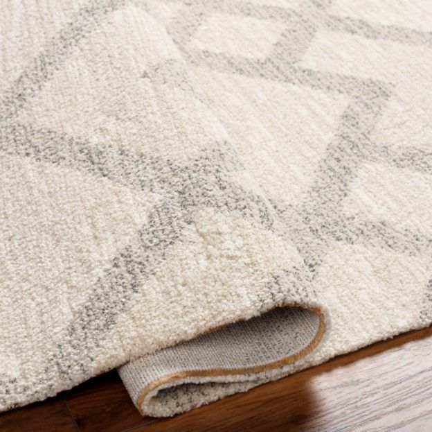 Surya Gavic Light Beige/Medium Gray 4'x6' Area Rug-3