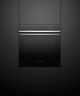Fisher & Paykel Series 9 24" Black Contemporary Single Electric Wall Oven-2