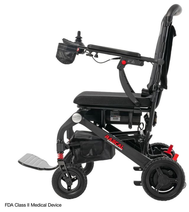 Mega Motion® Rascal Black Scooter-3