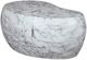 Century® Outdoor Complements Black/White Concrete Outdoor Bunching Cocktail Table-0