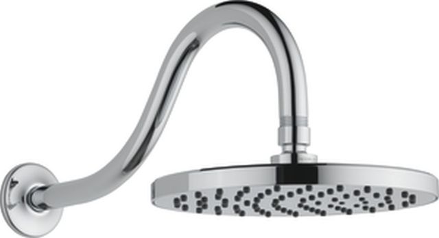 Peerless Universal Showering Components Chrome 1-Setting Shower Head with Full Body Spray-1