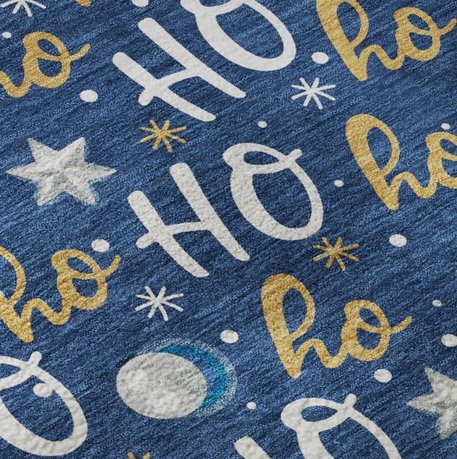 Dalyn™ Rug Company Merry & Bright MY18 Navy 5'x8' Area Rug-1
