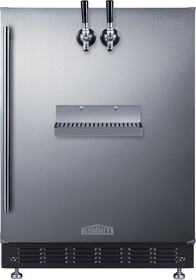 Summit® 5.3 Cu. Ft. Stainless Steel Built-In Cold Brew Coffee Kegerator-0