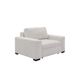 Cheers by Man Wah Fluffy River rock Recliner with Power Sliding Chaise-2