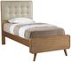 Coaster® Robyn Cool Beige/Light Ash Twin Platform Bed -0