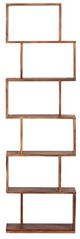 Porter International Designs Urban Natural 6-Shelves Bookcase-1