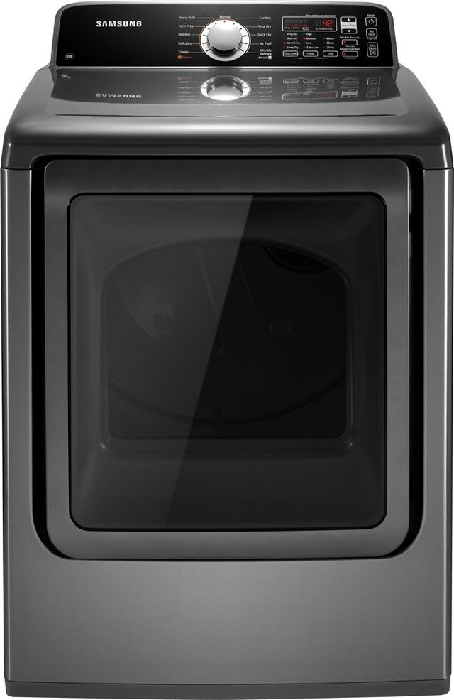 Samsung 7.3 Cu. Ft. Platinum Front Load Gas Dryer-0