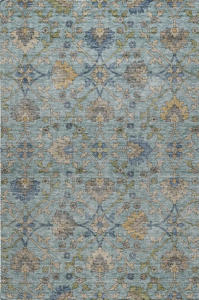 Dalyn™ Rug Company Silk Road SR1 Denim 5'x8' Area Rug-0