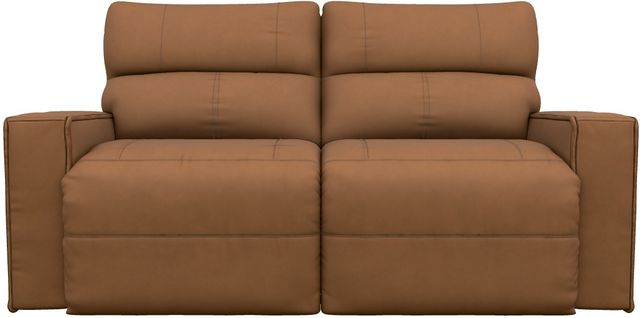 La-Z-Boy® Maddox Camel Leather Power Reclining 2-Seat Sofa with Headrest and Lumbar-1