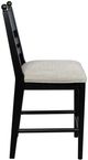 Signature Design by Ashley® Greddinton Black Upholstered Bar Stool-2