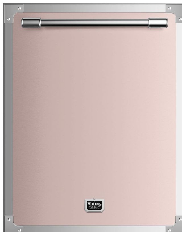 Viking® Tuscany 24" Blush Dishwasher Door Panel-1