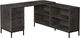 Monarch Specialties Inc. Dark Gray L-Shaped Office Desk-0